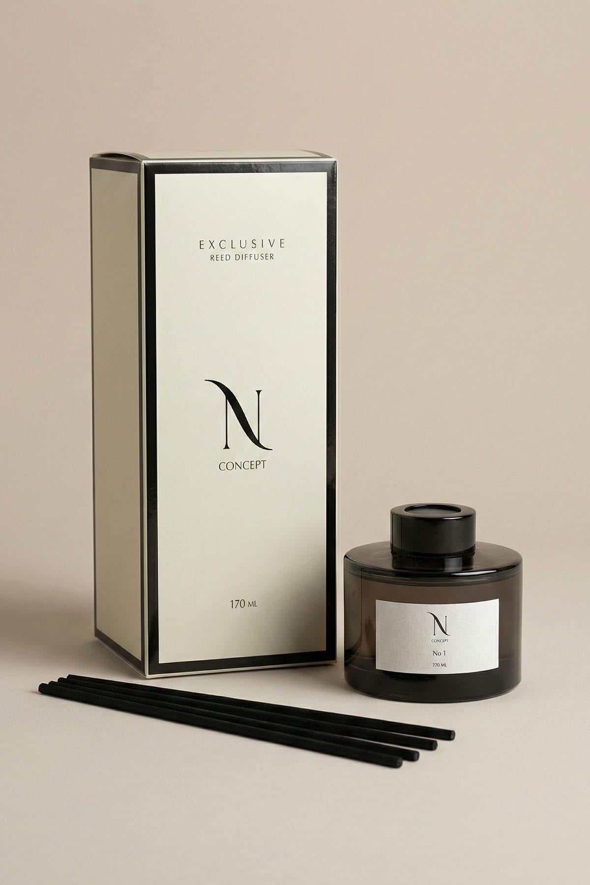 Diffusore di fragranza per ambienti Exclusive con bastoncini, 170 ml
