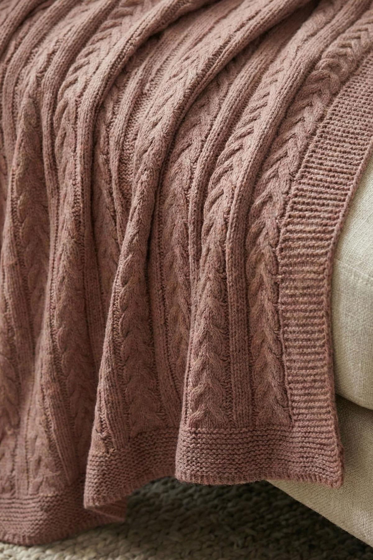 Coperta da TV in maglia Motta (130 x 150 cm)