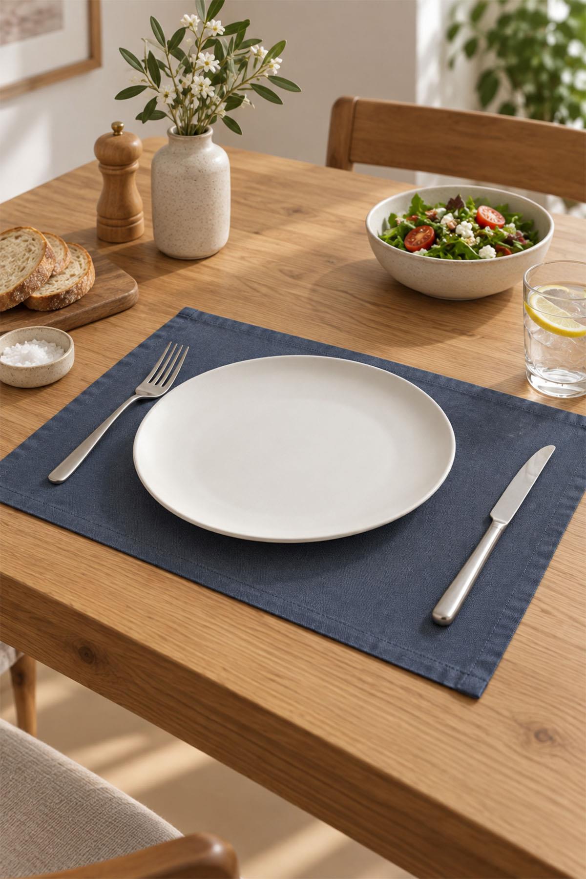 Set di 4 tovagliette Sun Flat antimacchia e facili da usare (35 x 45 cm)