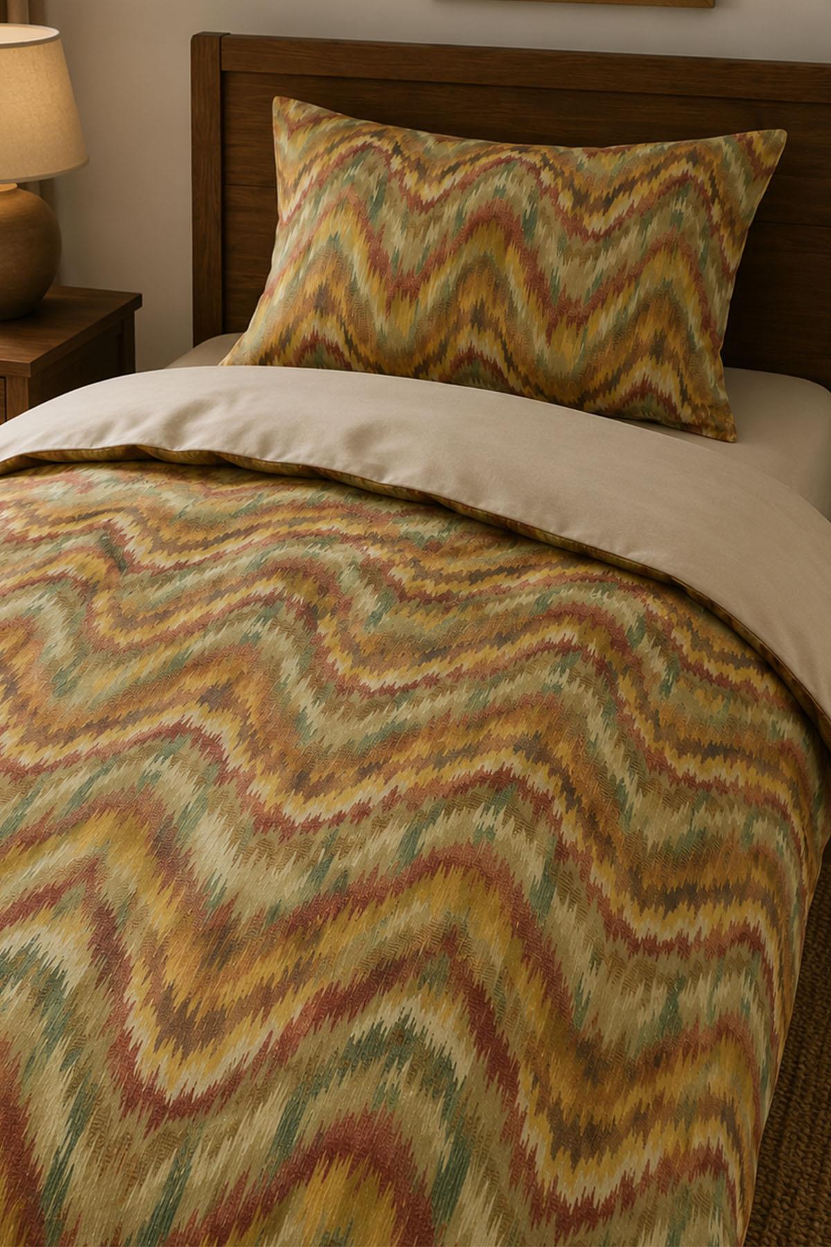 Set Copripiumino Singolo 2 Pezzi Varela Tuval, 100% Cotone