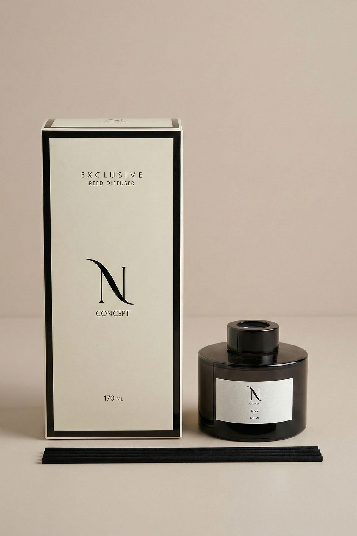 Diffusore di fragranza per ambienti Exclusive con bastoncini, 170 ml
