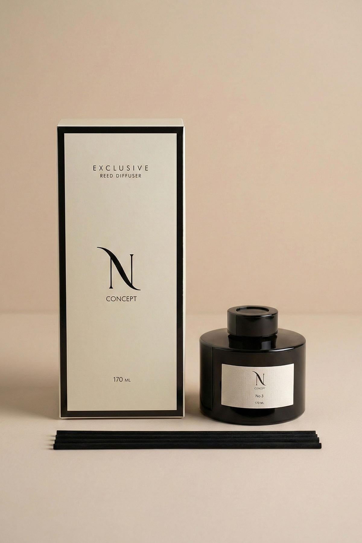Diffusore di fragranza per ambienti Exclusive con bastoncini, 170 ml