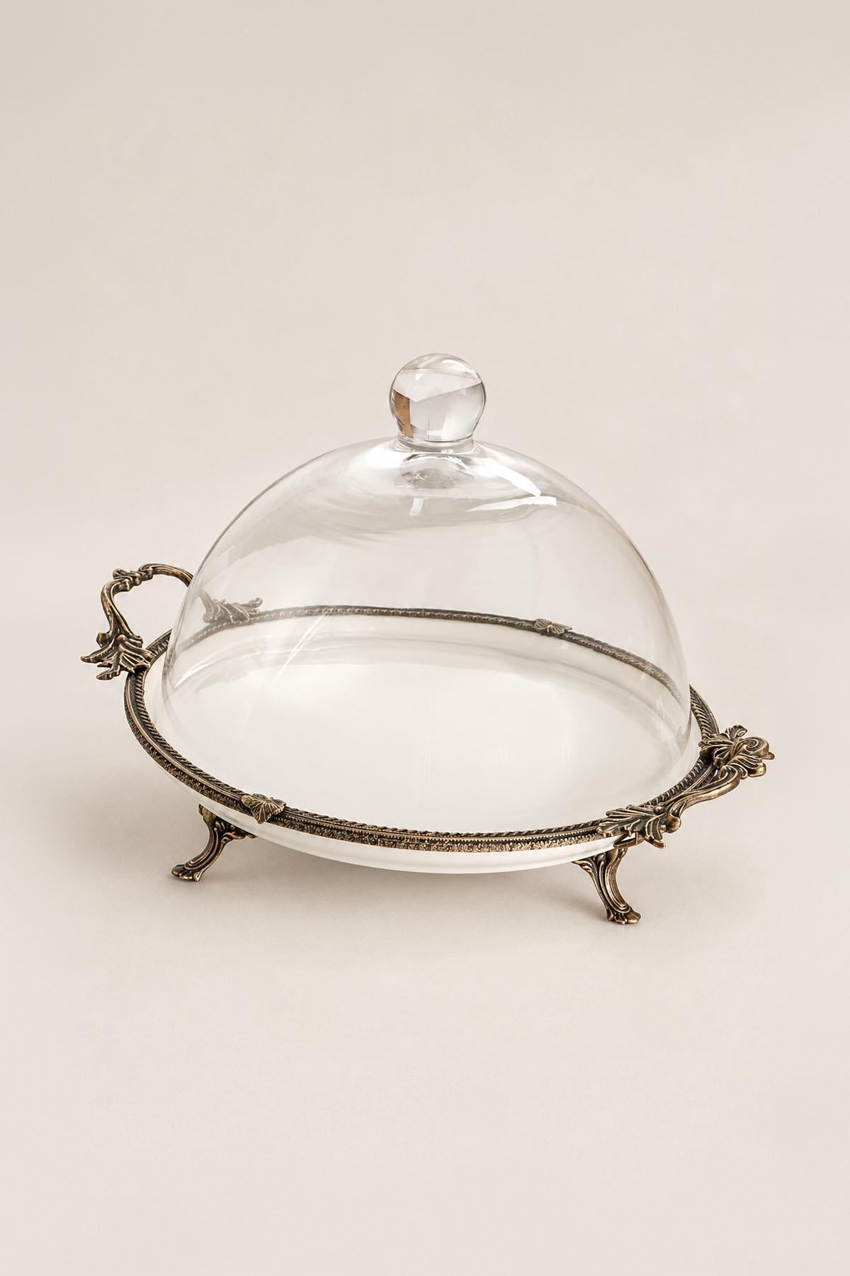 Sierra Antique Detail Porcelain Serving Dish with Lid (29 cm)