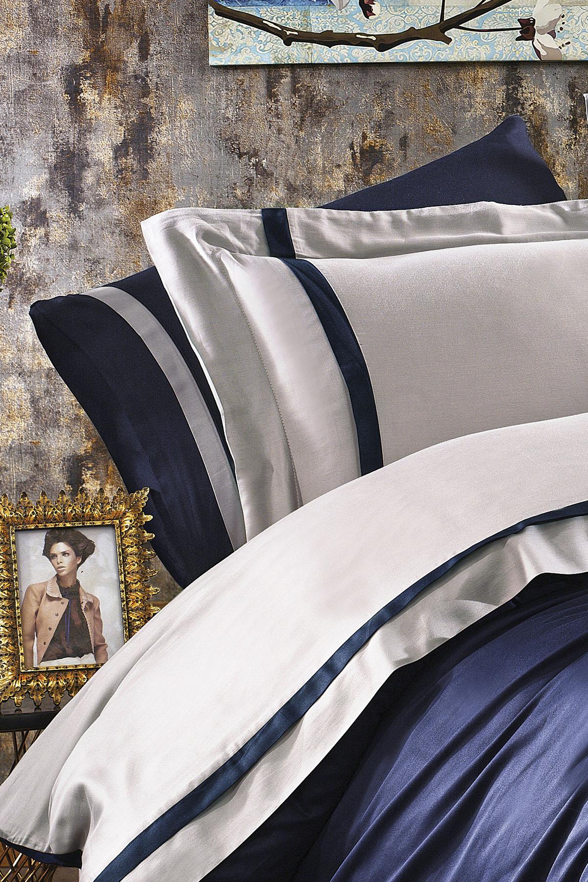 Set di biancheria da letto matrimoniale Elite, 6 pezzi, 100% cotone