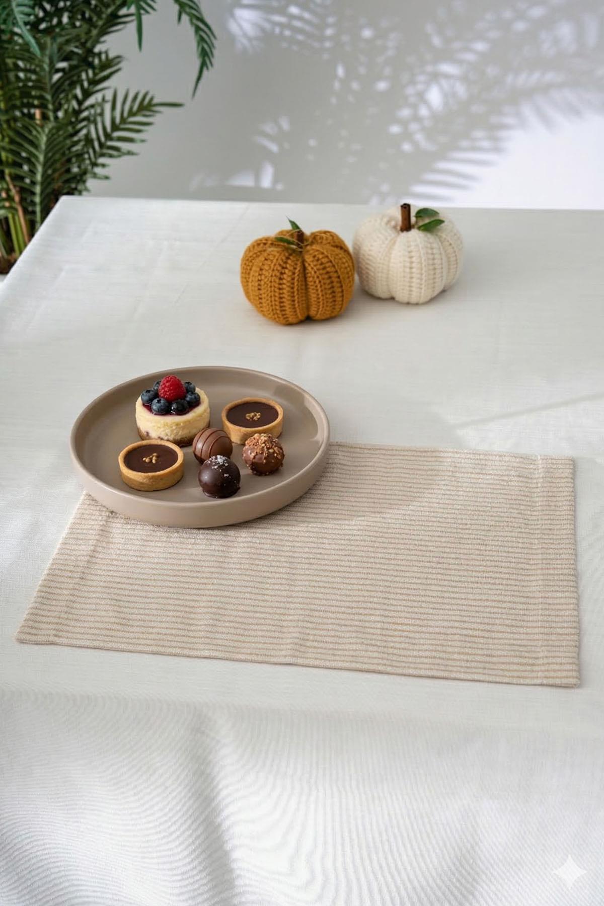 Set di 4 tovagliette americane Loris Leke Tutmaz Dertsiz (35 x 50 cm)