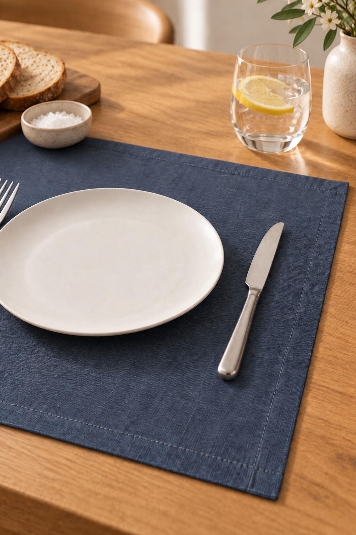 Set di 4 tovagliette Sun Flat antimacchia e facili da usare (35 x 45 cm)
