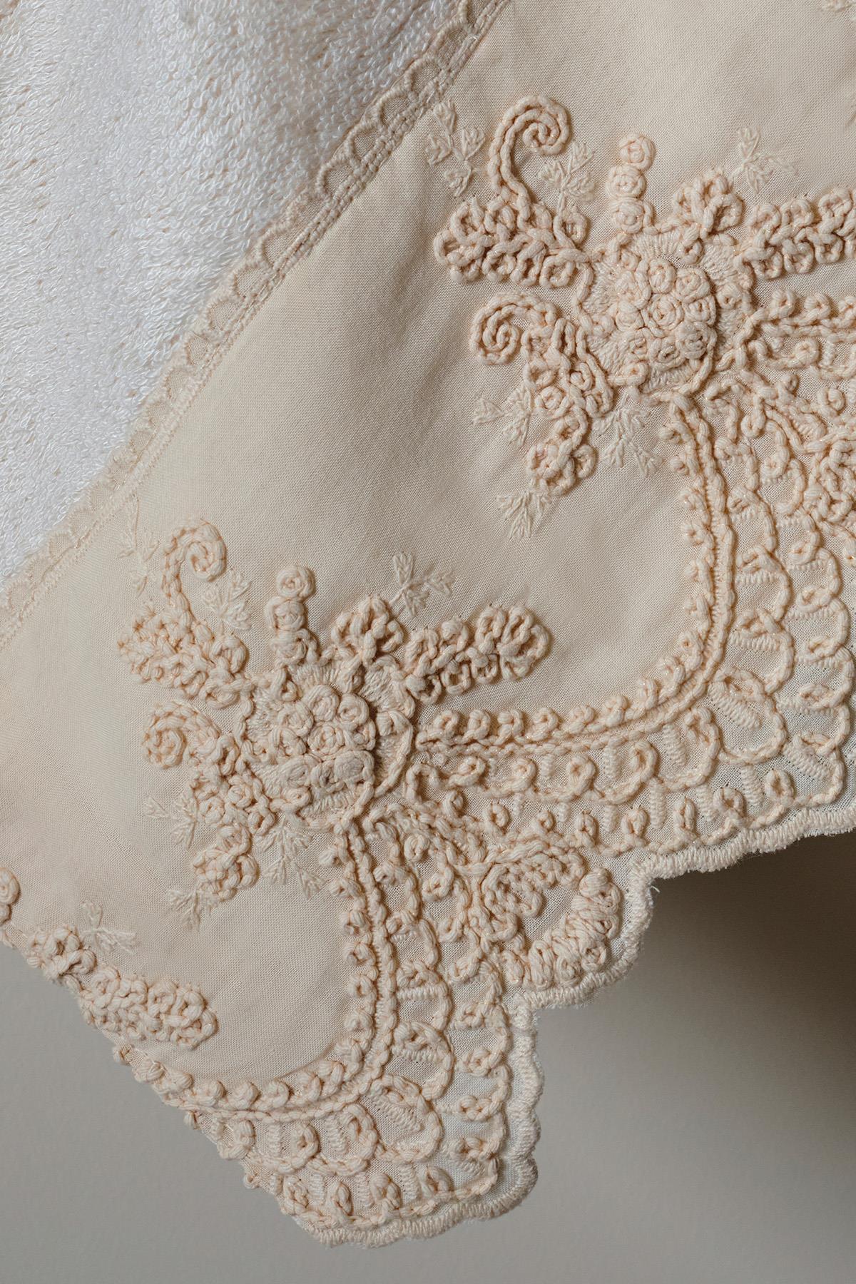 Asciugamano da viso con ricamo Tual (30 x 50 cm)