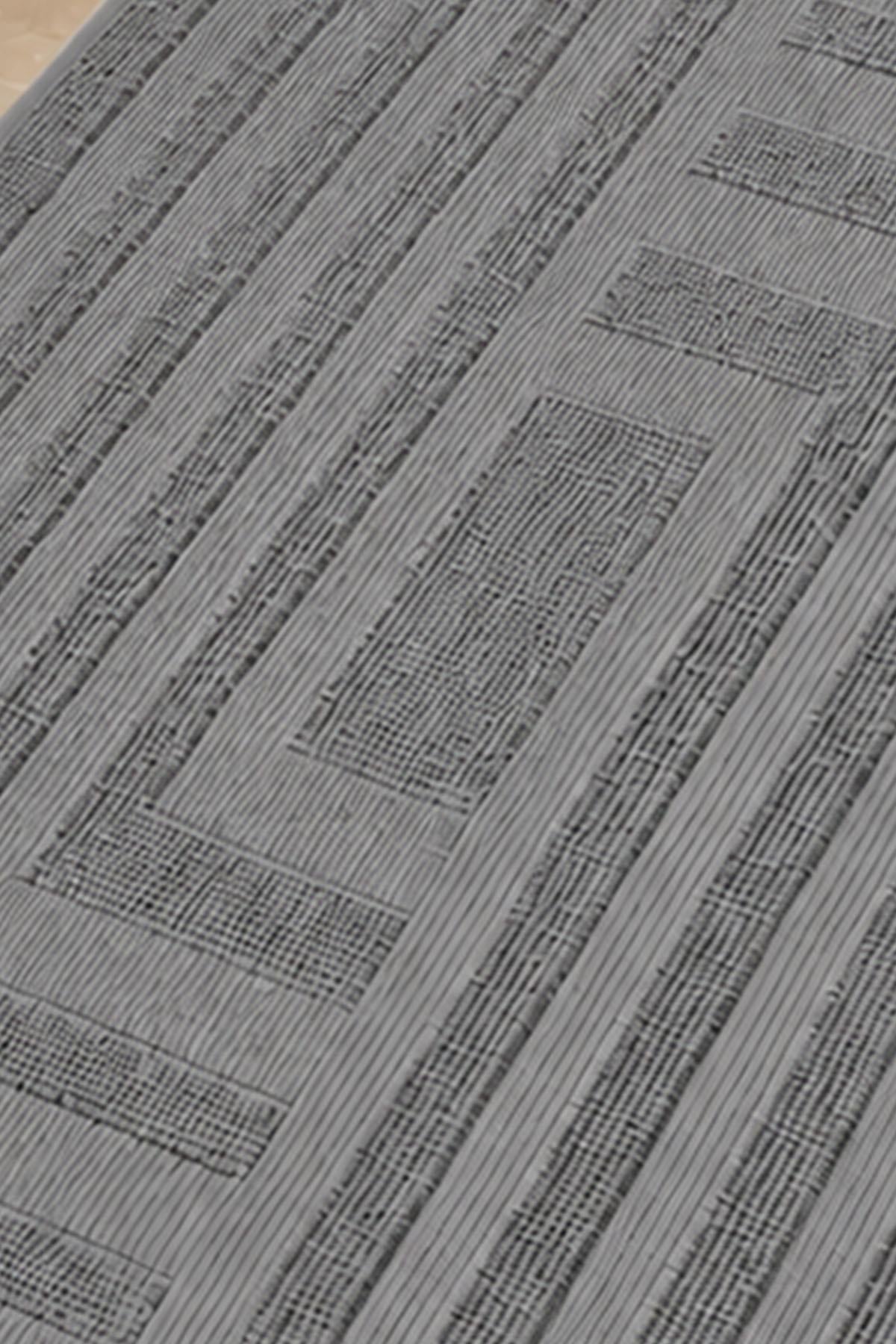 Asciugamano per i piedi a righe Velora (50 x 80 cm)
